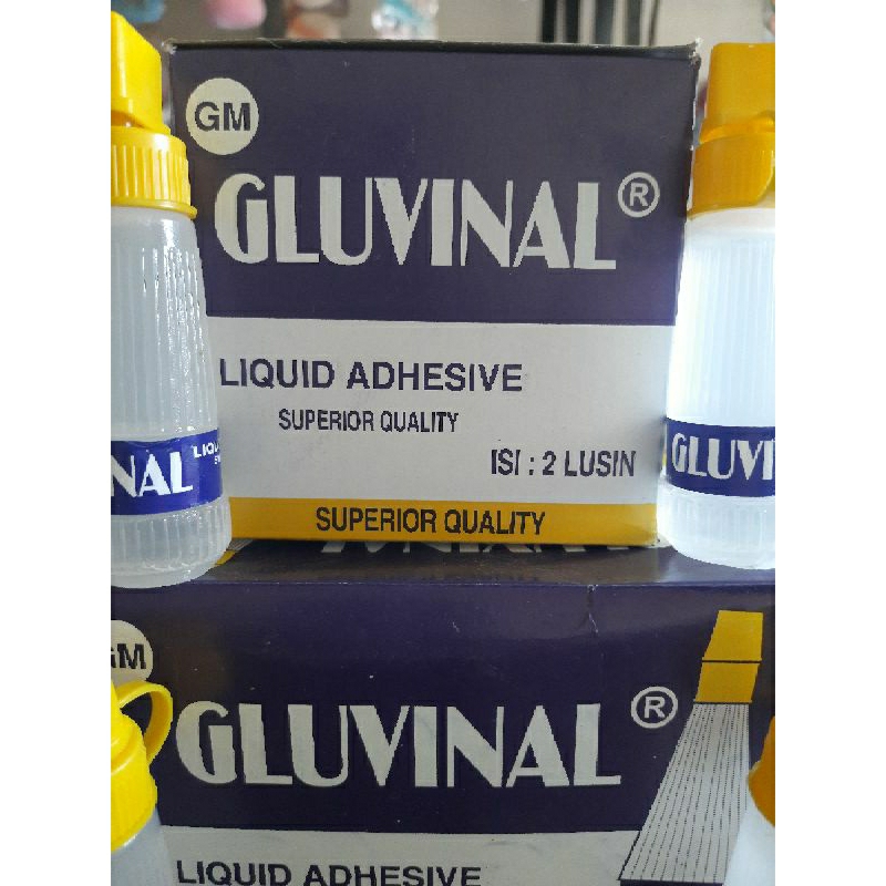 

( 2 LUSIN/24 PCS ) LEM KERTAS BOTOL KECIL/LEM GLUVINAL BOTOL KECIL