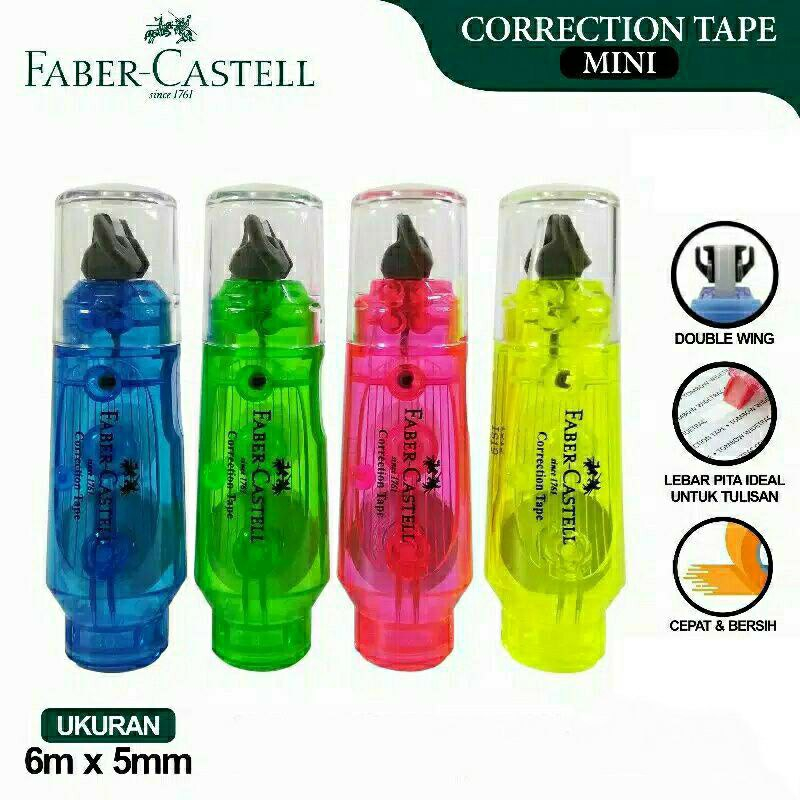 

Faber castell Mini Correction Tape Pink Barrel faber castell