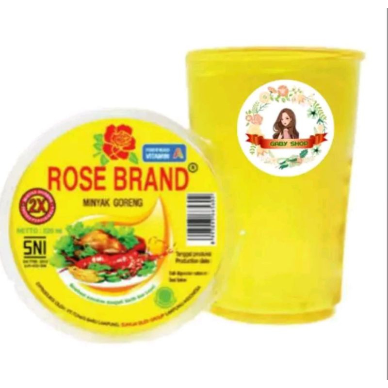 

MINYAK GORENG CUP ROSE BRAND 220 ML