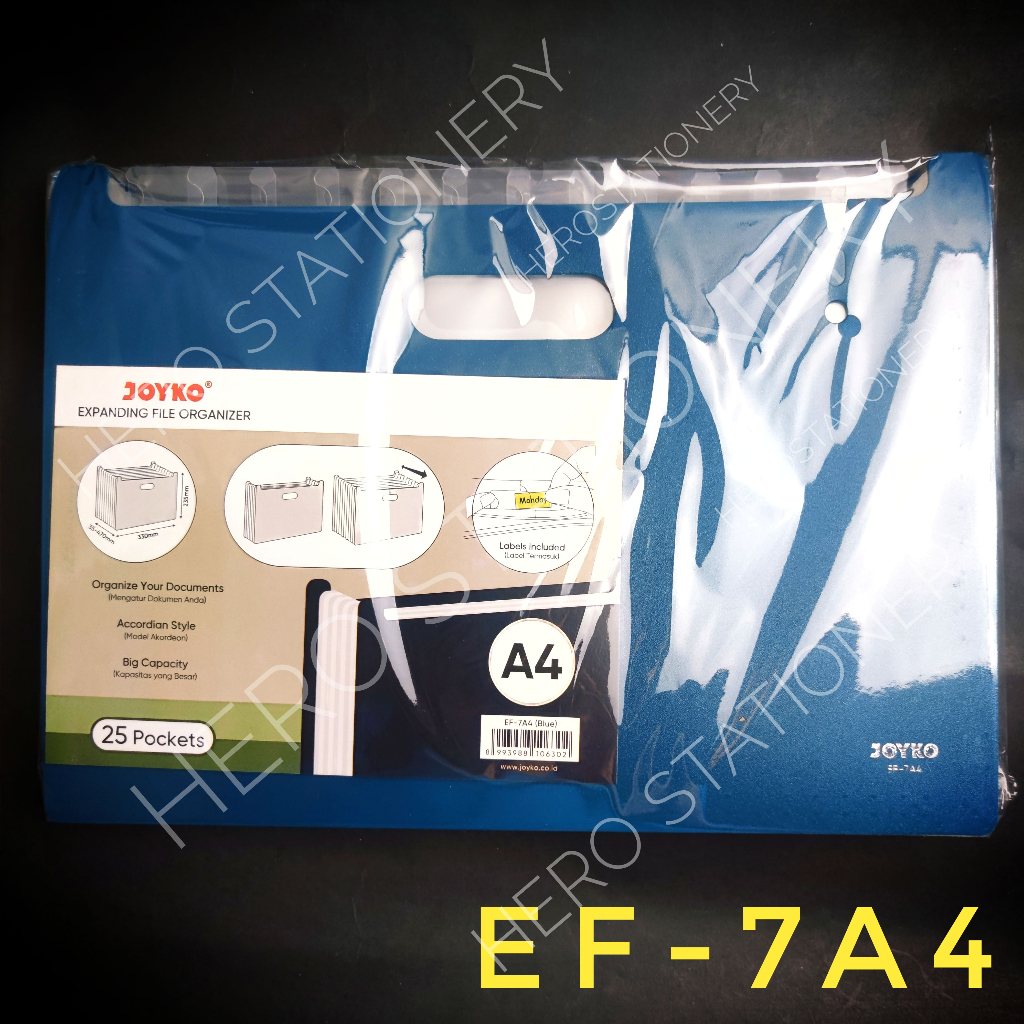 

Expanding file map harmonika A4 joyko EF-7A4