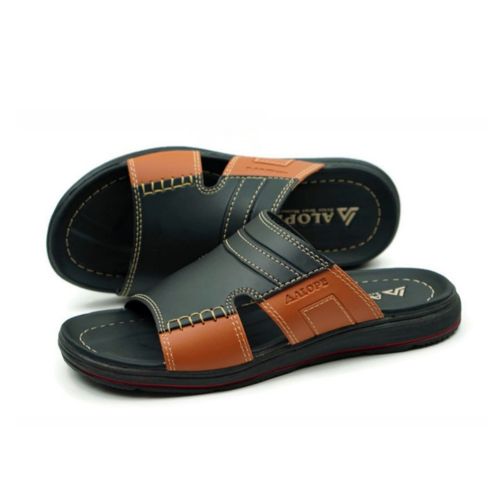 ALOPE - Sandal Alope sandal H 11 Sandal Kulit Model pria Ukuran