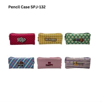 

Pensil Case resleting lucu Be Happy spj-132