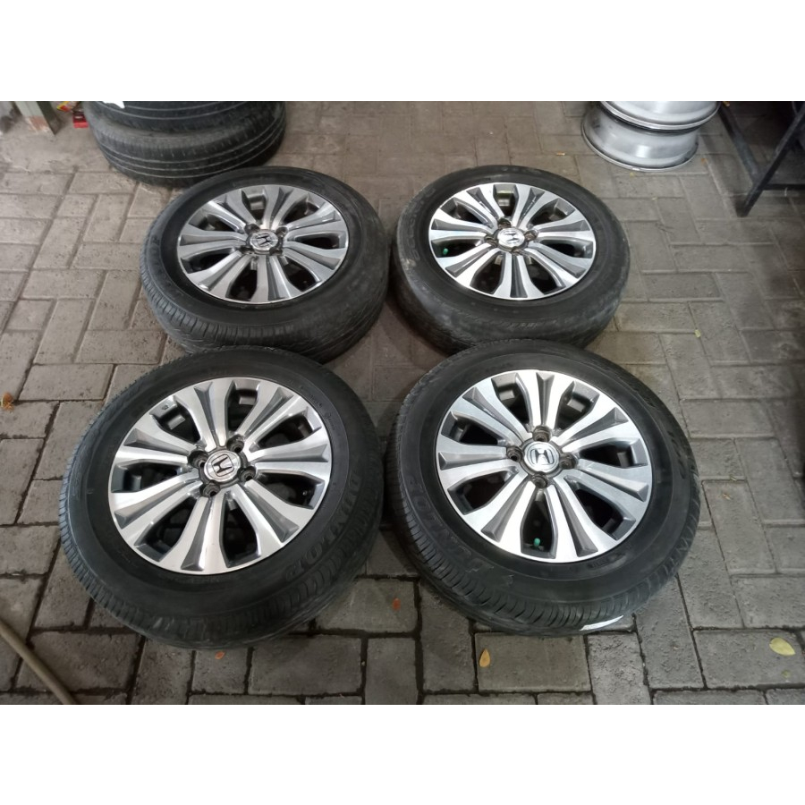 VELG MOBIL OEM BEKAS HONDA FREED RING 15 PCD 4X100 G/P BAN 185 65 R15 PNP MOBILIO