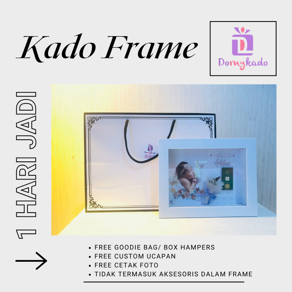 BINGKAI FRAME ANTAM EMAS MINI KADO NATAL, ULANG TAHUN, PERNIKAHAN, PENSIUN, RESIGN , ANNIVERSARY, KA