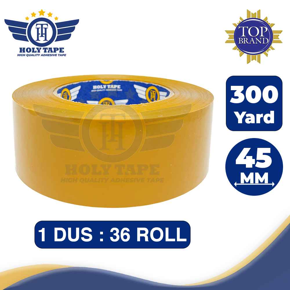 

Promo 1 DUS KARTON LAKBAN BENING/COKLAT 300Y HOLYTAPE KHUSUS GOJEK GRAB INSTAN