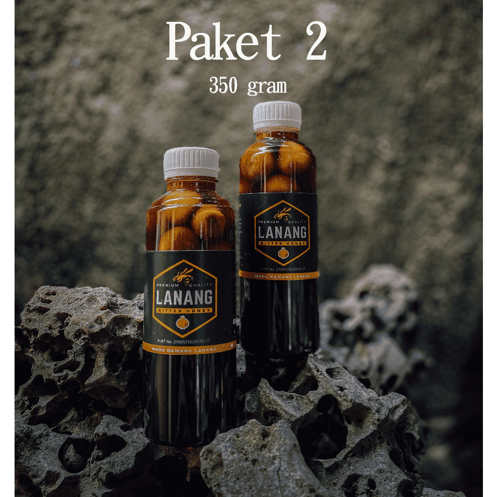 

( Paket 2 Botol ) Madu Hutan Bawang Lanang Premium