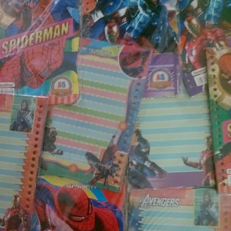 

isi/refil binder ukuran A5