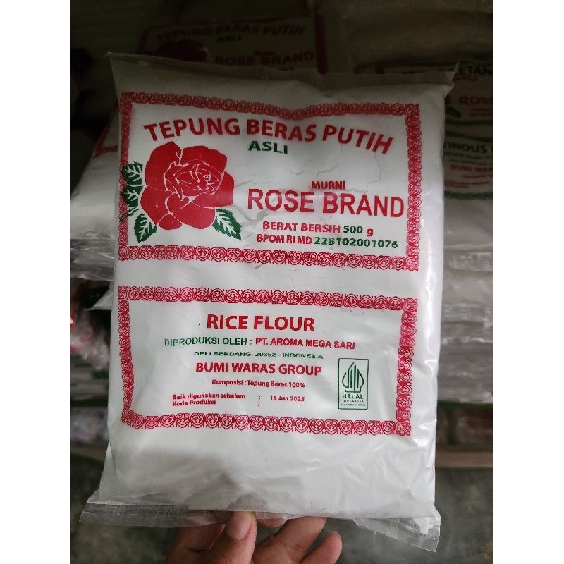 

tepung beras rose brand 500gr