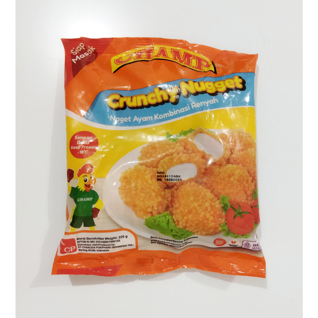 

Champ Nugget Crunchy 225gr