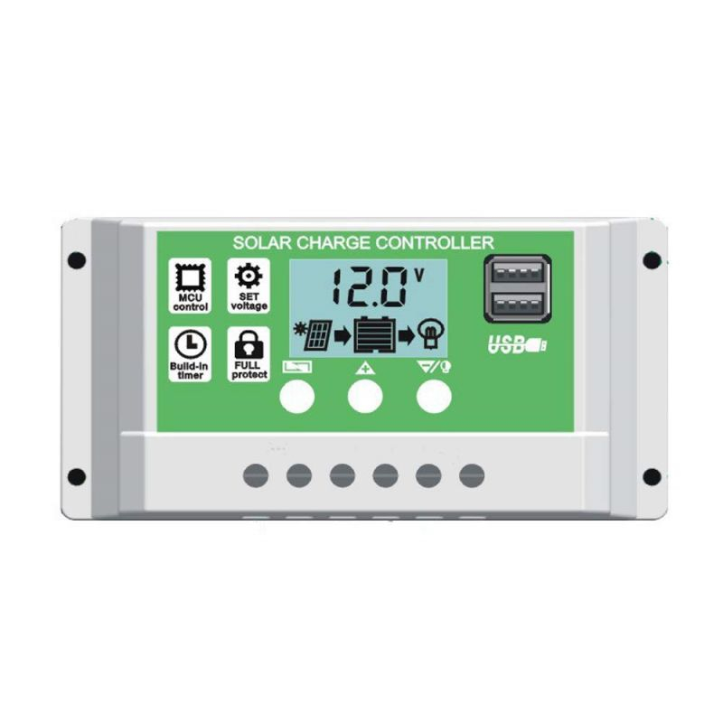 Scc Pwm For Baterai Lithium 10A 20A 30A Solar Panel Charge Controller Premium Terbaik Berkualitas