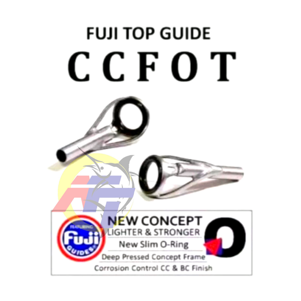 RING GUIDE TOP UJUNG FUJI FOT CCFOT  CASTING UL 4 5 6 8 10  JAPAN