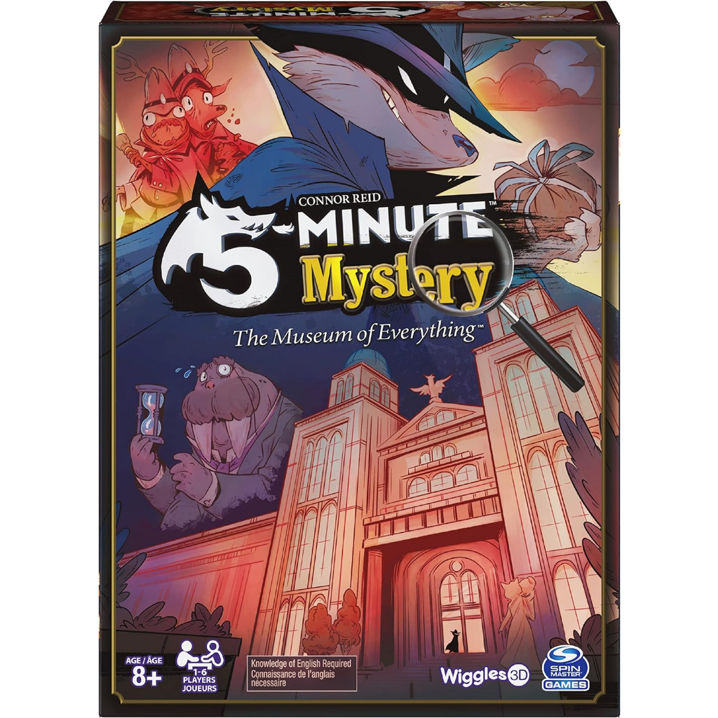 5-Minute Mystery The Museum of Everything Board Game For Kids