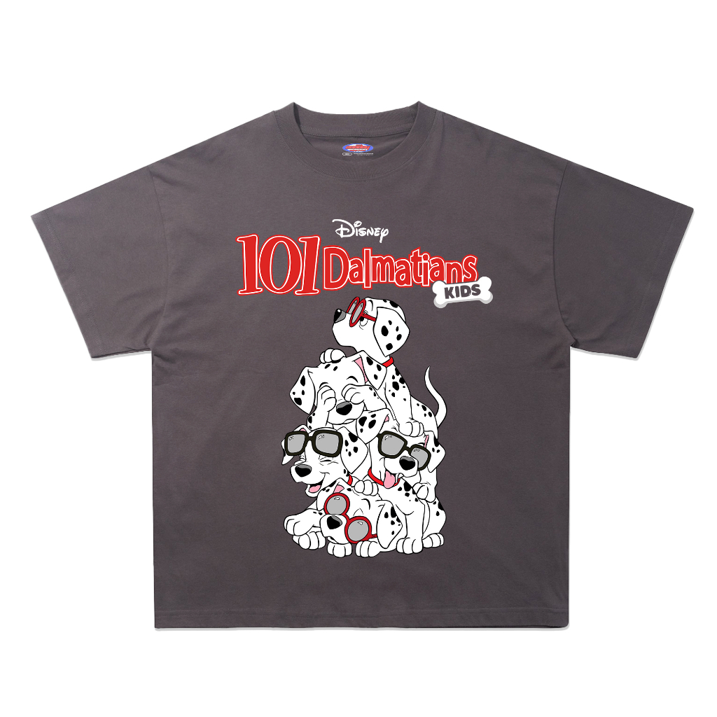 kaos kartun dalmatian disney oversize dewasa