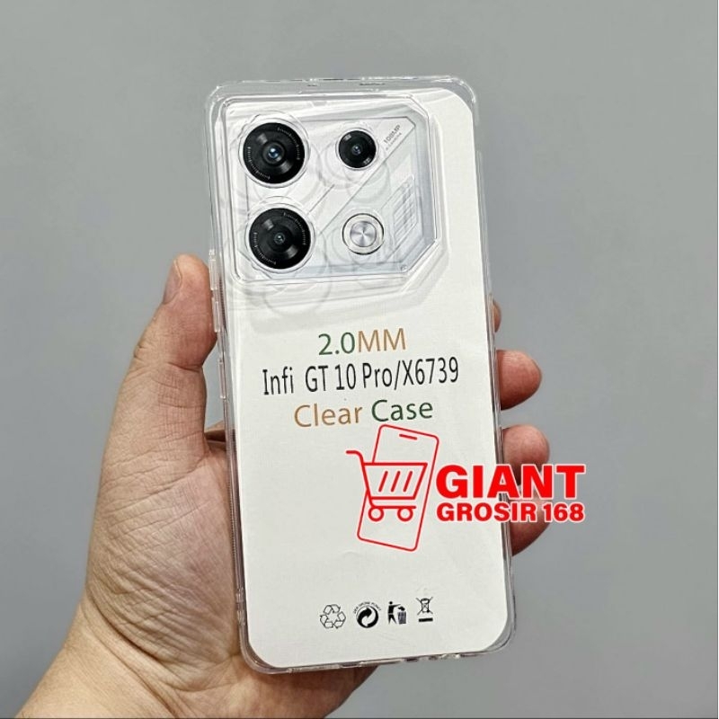 INFINIX GT 10 PRO CASE CLEAR HD 2.0MM CASE BENING TRANSPARAN CASE INFINIX GT 10 PRO