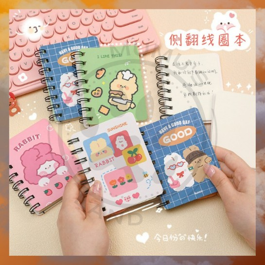 

NOTEBOOK RING MOTIF / BUKU A7 CATATAN RING / BUKU TULIS RING