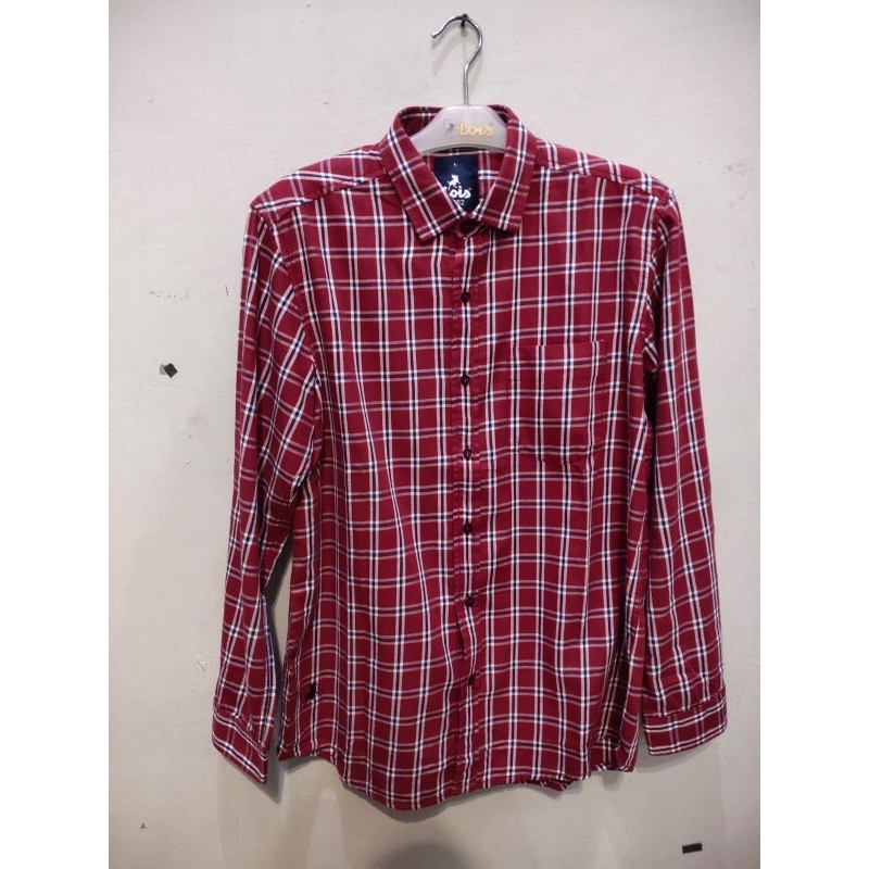 kemeja lengan panjang lois original