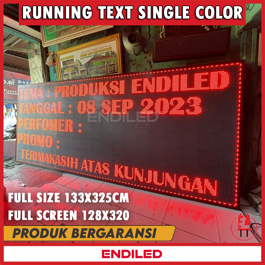 led running text single color smd indoor outdoor