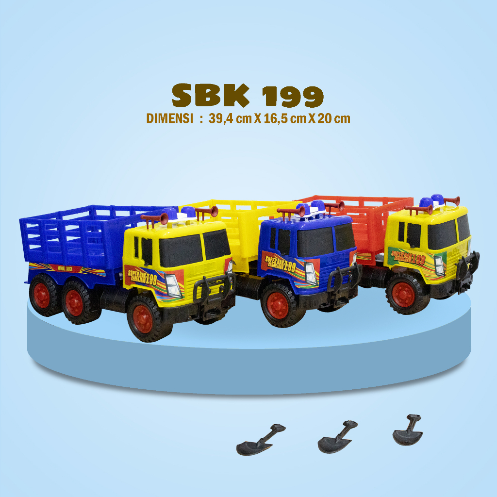 Mainan Anak Mobil SG TOYS SBK 199 | Koleksi Mainan Edisi Mobil Truck