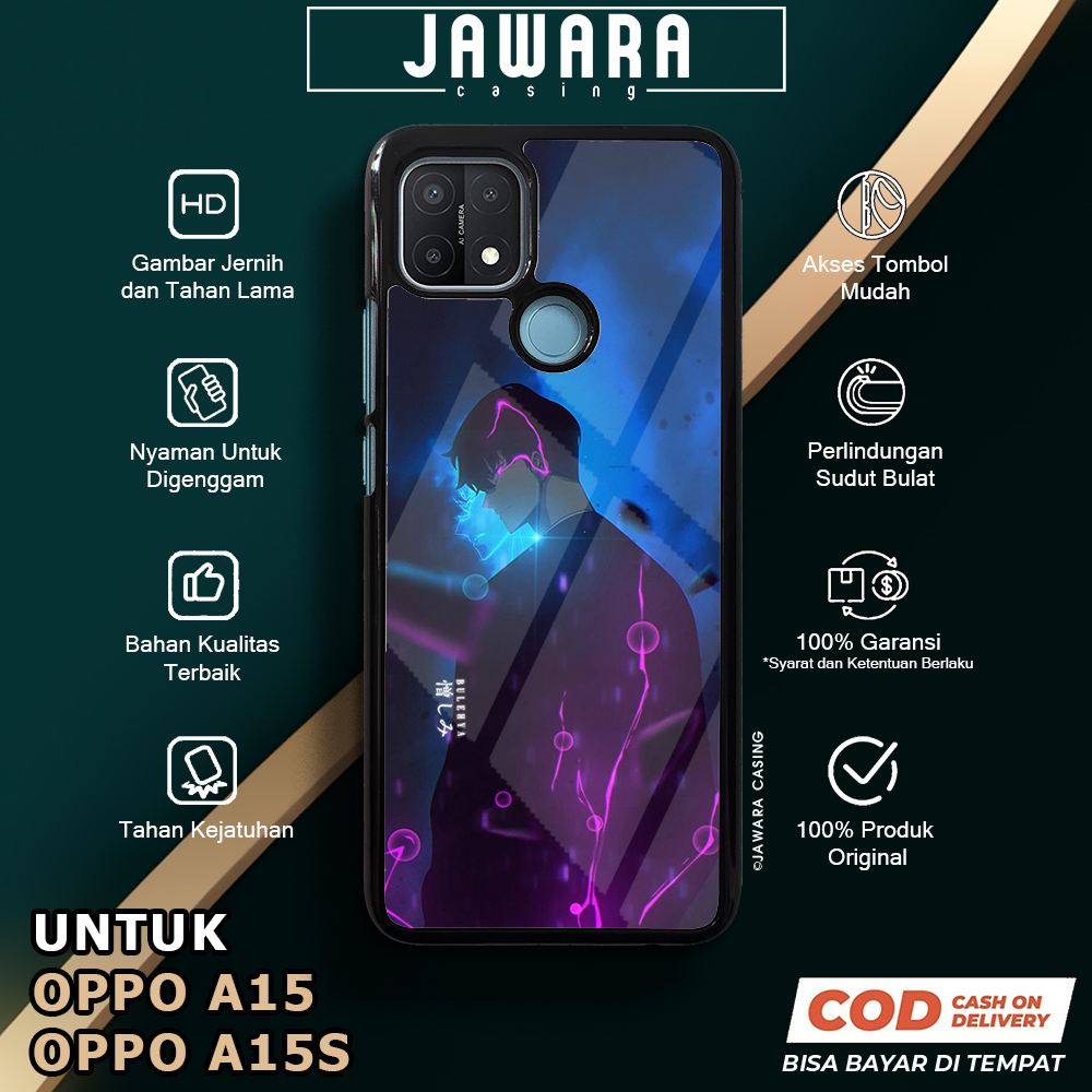 Case Oppo A15 A15S Casing Oppo A15 A15S Jawara Casing [SLLV] Case Glossy Case Aesthetic Custom Case 