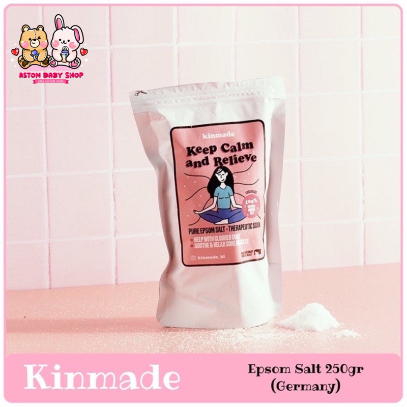 

Kinmade Epsom Salt Garam Epsom untuk Clogged Duct Sumbatan Asi