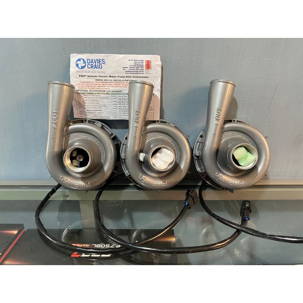 Davies Craig EWP Racing Electric Water Pump Universal - EWP150 150LPM