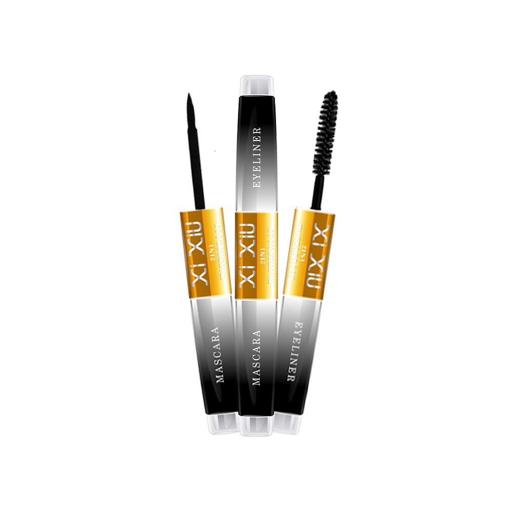 XI XIU MASKARA DIVINE 2IN1 MASCARA & EYELINER WATERPROOF