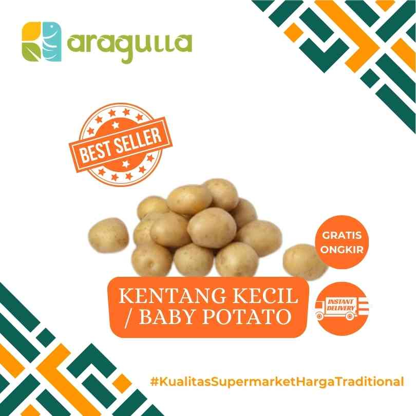 

Kentang Kecil / Baby Potato [Sayur - Sayuran Segar Instant / Express Surabaya] - Aragulla