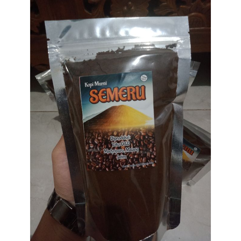 

Kopi robusta 100% murni asli kopi LerengSemeru