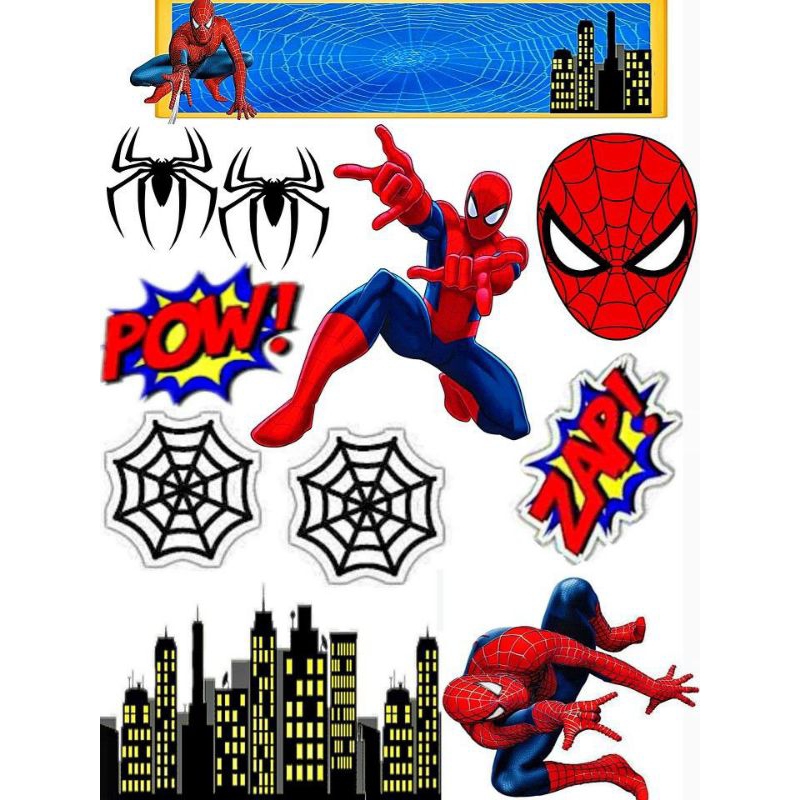 

Topper Cake Spiderman