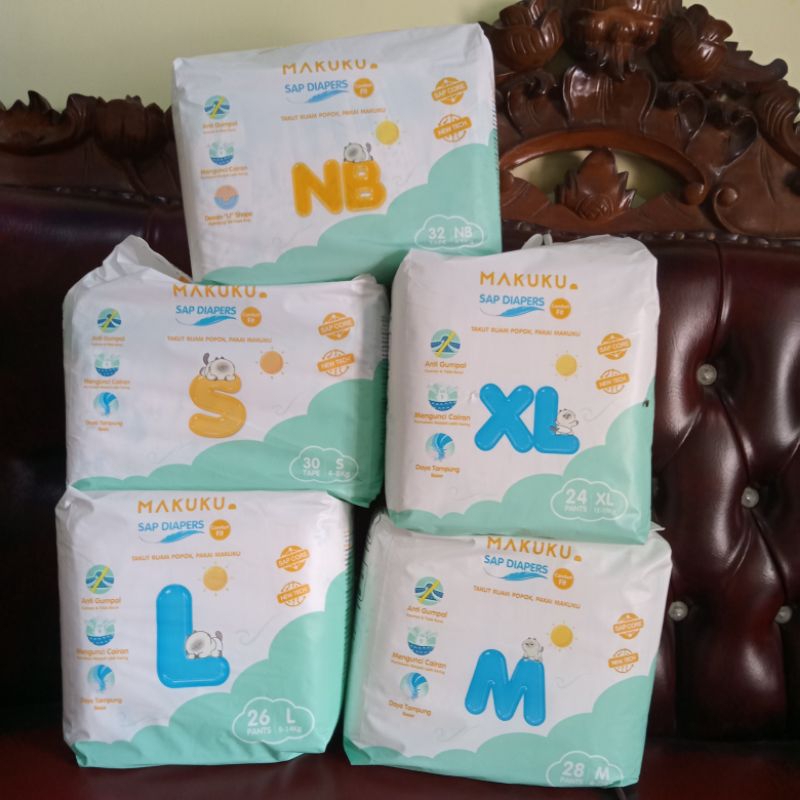 Pampers MAKUKU COMFORT FIT SIZE XL24
