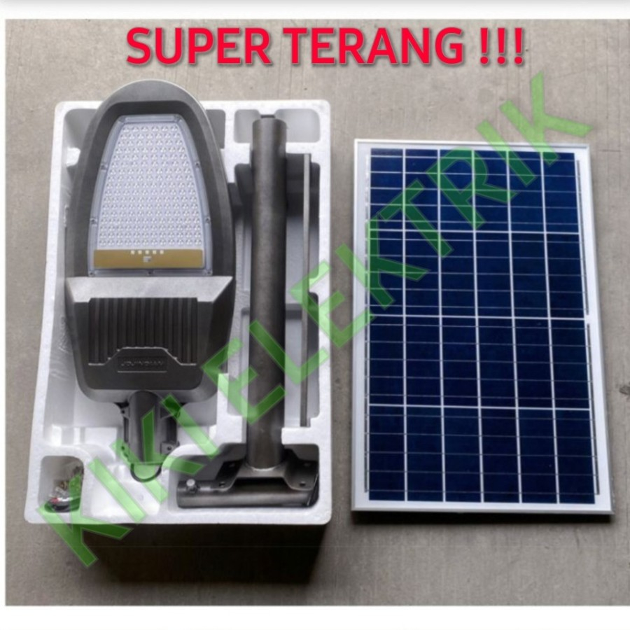 Lampu PJU Solar Cell 500 Watt Two in One HL500 / Lampu Tenaga Matahari