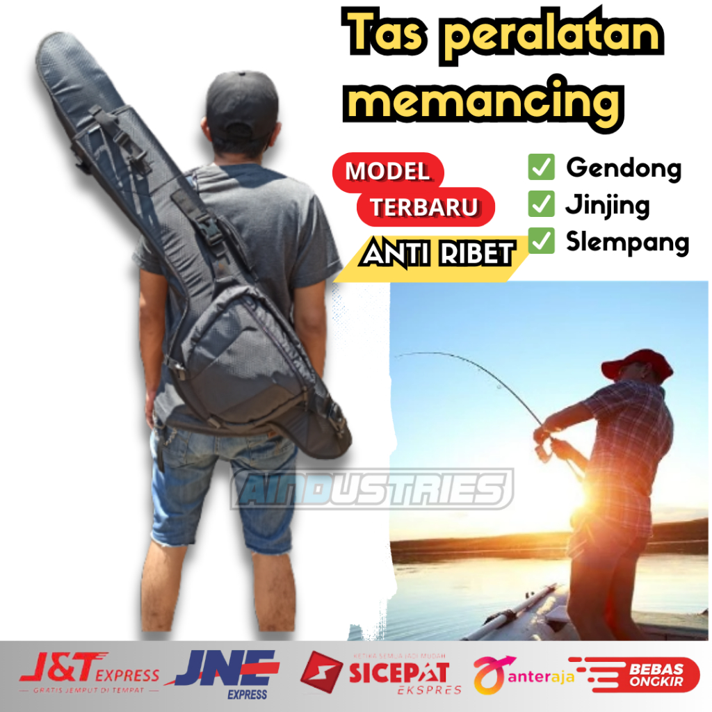 Tas Alat Pancing Multifungsi Tas Perlengkapan Mancing Serbaguna Tas Tempat Alat Perlengkapan Pancing