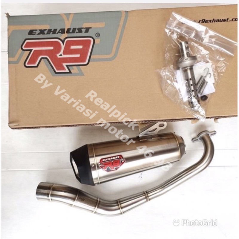 exhaust yamaha new nmax 155 original R9 new alpha