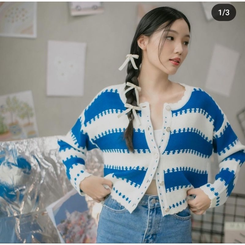 Preloved Gangnam cardi Bebeplum