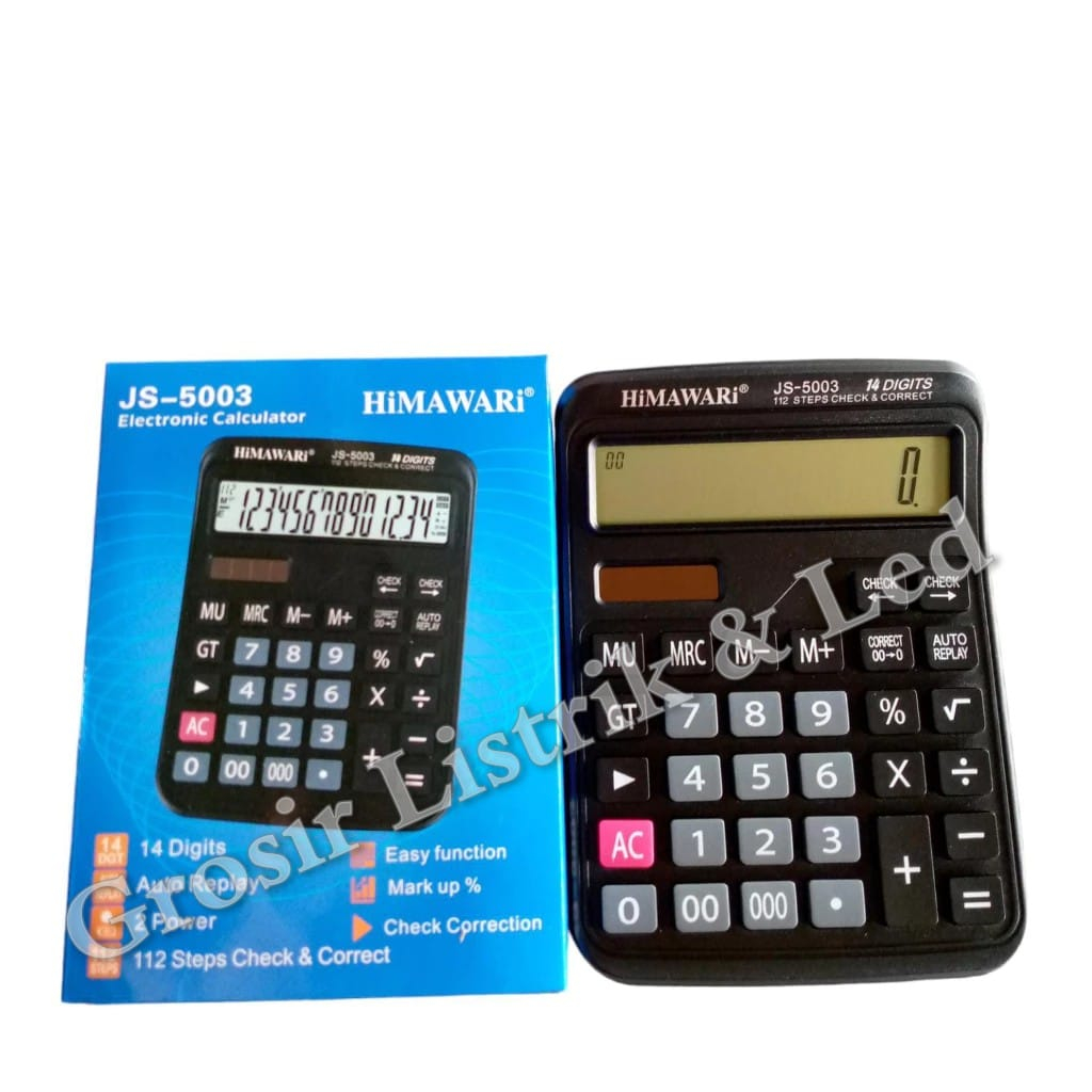 

Himawari electronic calculator JS-5003