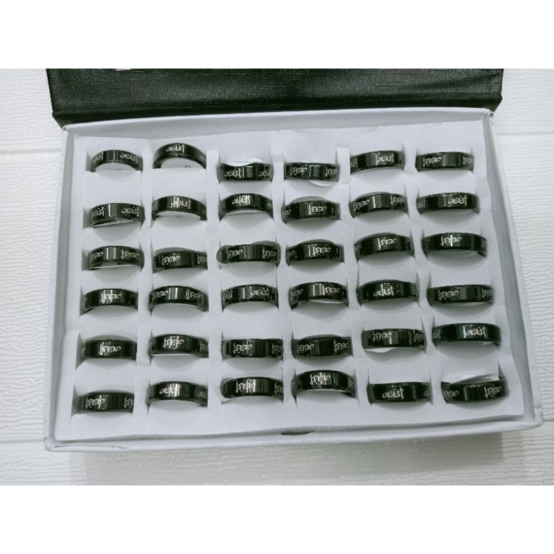 CINCIN TITANIUM MARTIN LAFAZ ALLAH 36PCS