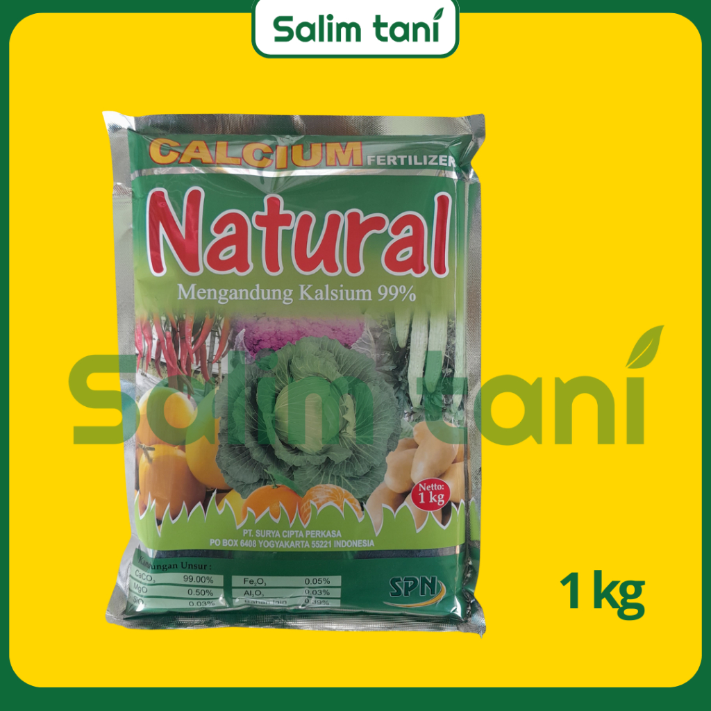 KALSIUM TANAMAN BUNGA BUAH CALCIUM FERTILIZER NATURAL 1 KG