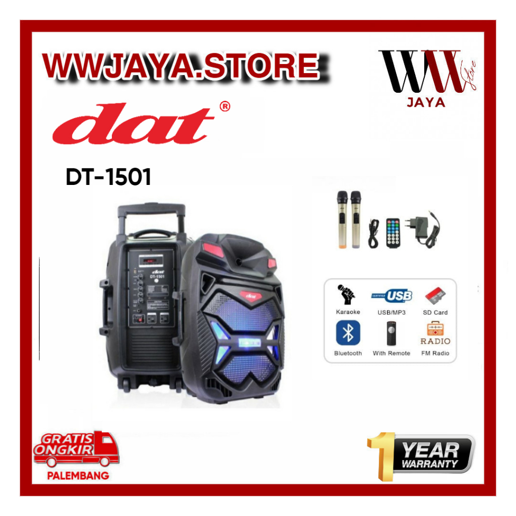 DAT Speaker Portable DT-1501 Speaker DAT