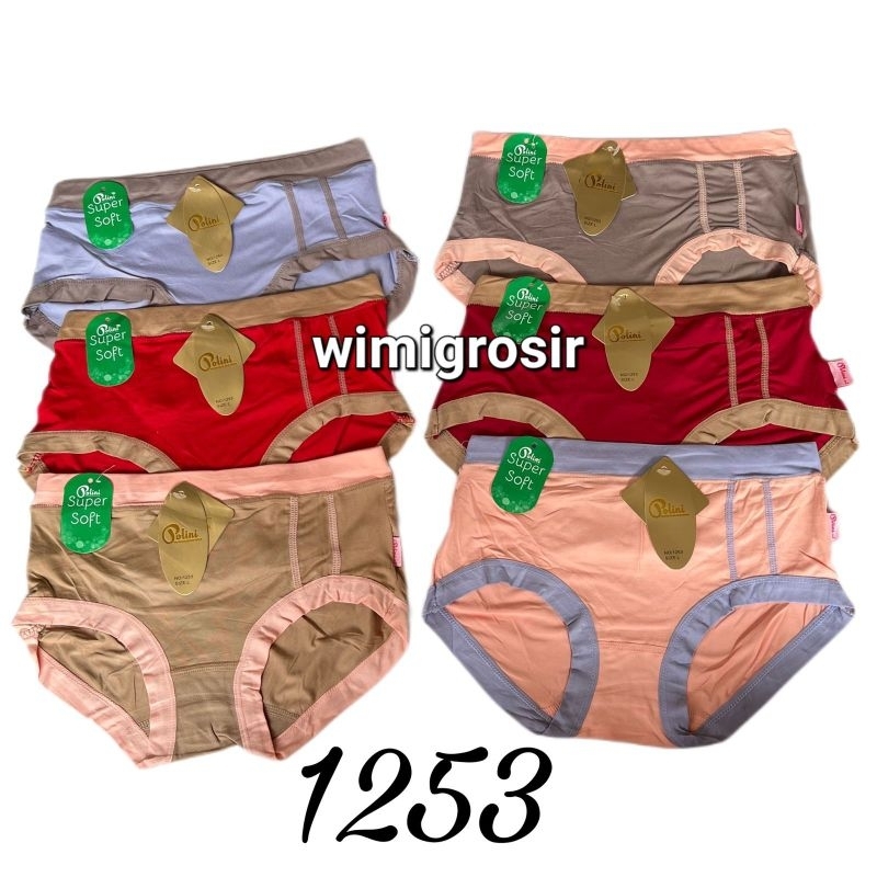 celana dalam wanita polini 1253/cd wanita polini super soft
