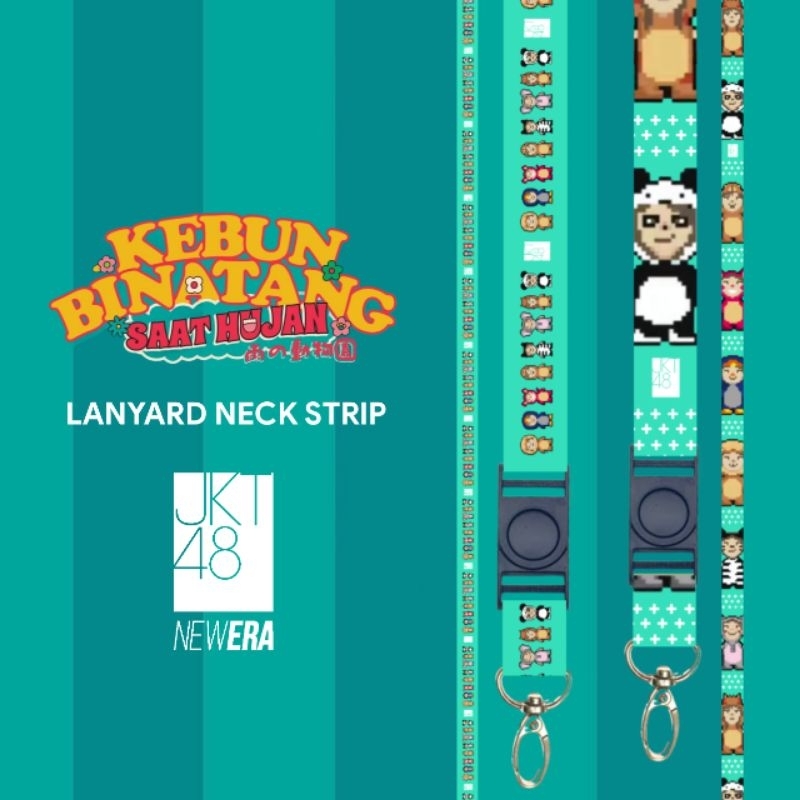 

NDESIGN - KEBUN BINATANG SAAT HUJAN LANYARD NECKSTRIP