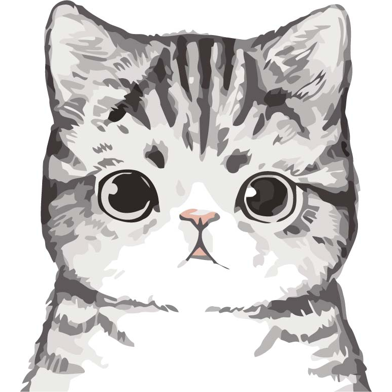 

RK TweedyToys - Paint By Number Children Canvas Painting / Set Kanvas Lukis Anak / Part 4