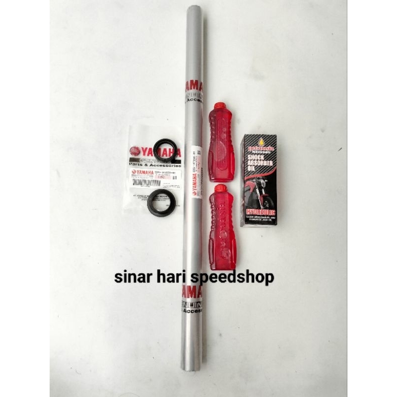 AS SHOCK DEPAN 1 SET (3XA ) YAMAHA ORIGINAL RK KING  OLD LAMA