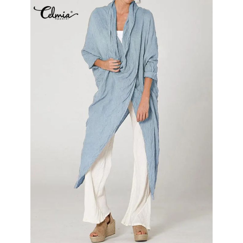 CELMIA Atasan wanita import elegan outer jumbo S-5XL