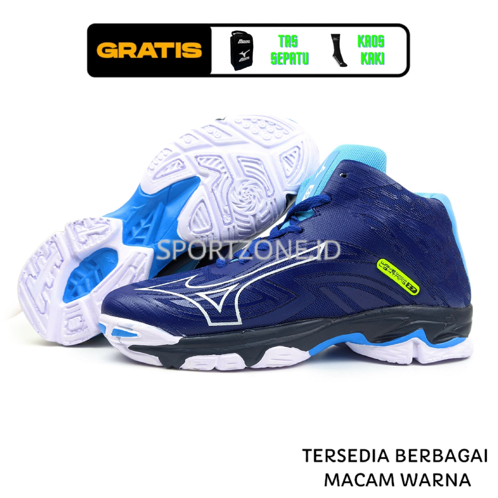 Sepatu Voli Mizuno Sepatu Volly Mizuno wlz 6 wave lightning Sepatu Volly Wanita pria sepatu mizuno