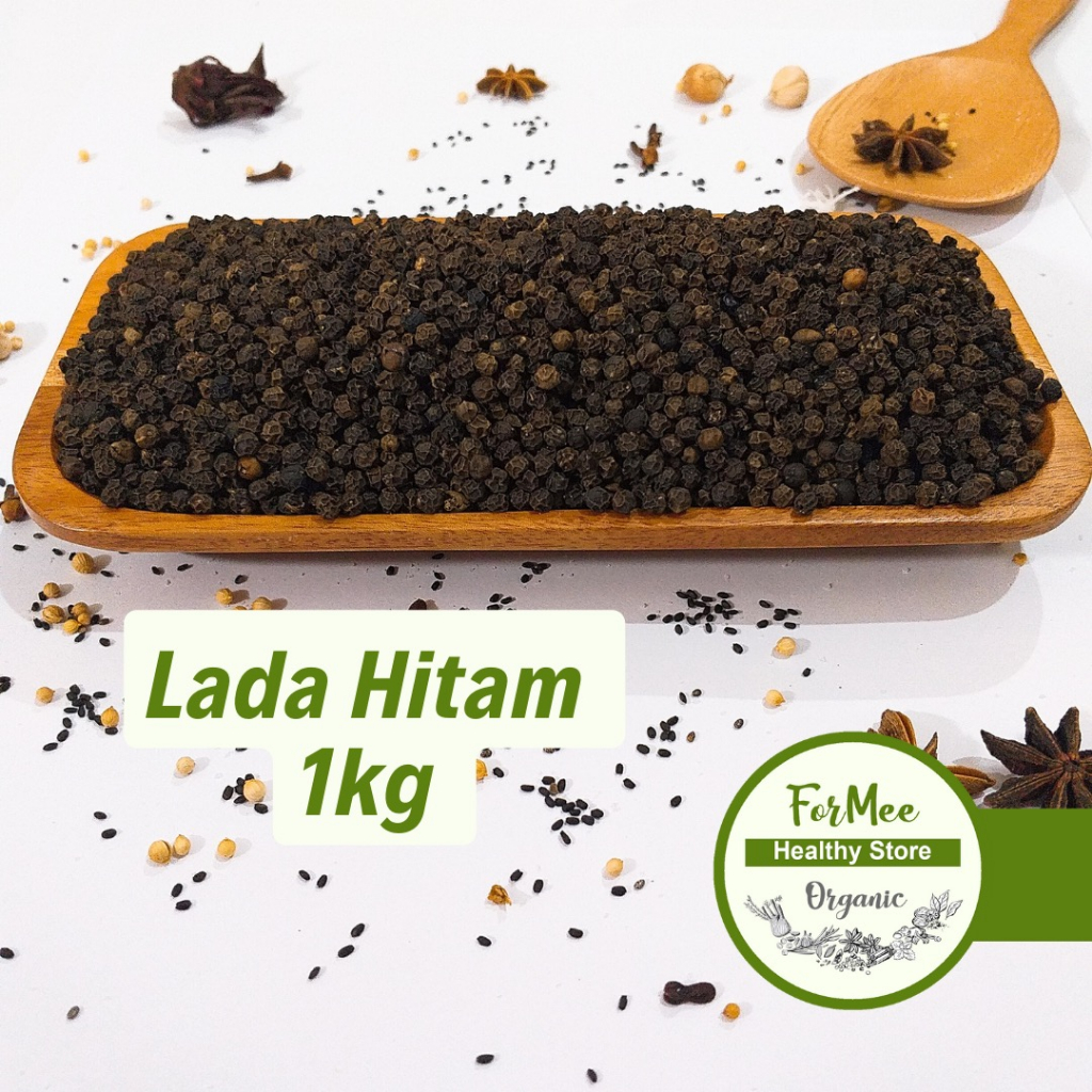 

1kg Lada Hitam / Whole Black Pepper