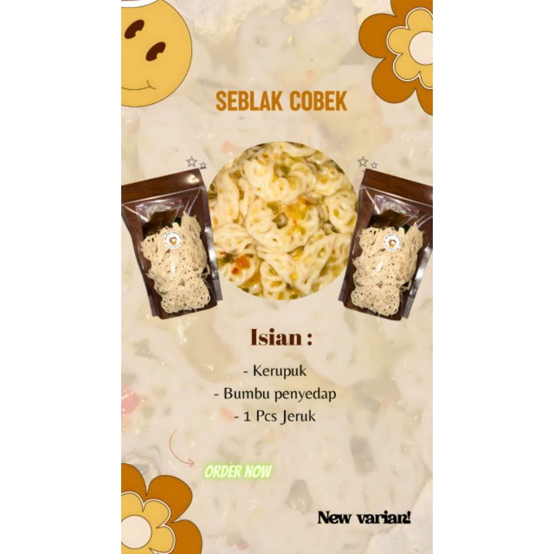 

Seblak cobek instan