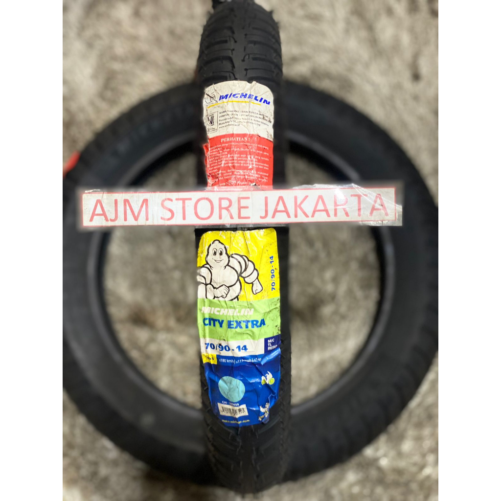 Michelin City Extra 70/90-14 Tubeless...