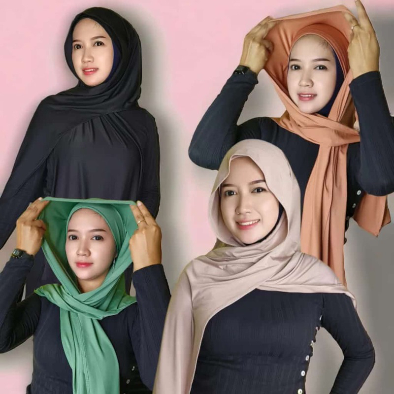 PASHMINA INNER 2IN1 OVAL BANDO JERSEY//PASMINA OVAL BANDO 2IN1 JERSEY PREMIUM//PASHMINA OVAL 2IN1