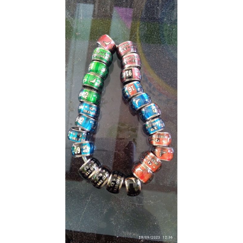 RING BAJA DONAT MERPATI 15BIJI(bisa reques nama)