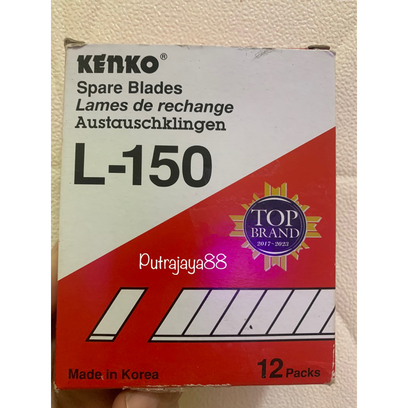 

Isi Cutter Besar Kenko L150 Asli Original Korea